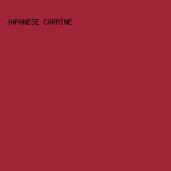 A02435 - Japanese Carmine color image preview