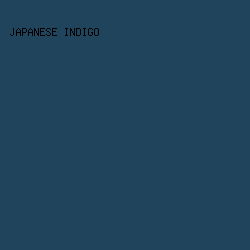 20445B - Japanese Indigo color image preview