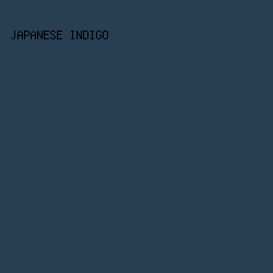 283e53 - Japanese Indigo color image preview