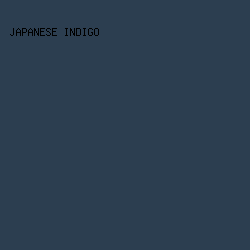 2c3e50 - Japanese Indigo color image preview