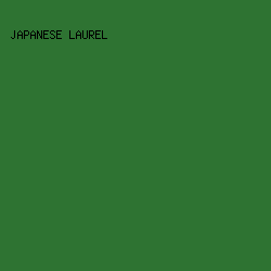 2E7332 - Japanese Laurel color image preview