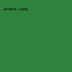 2F833C - Japanese Laurel color image preview