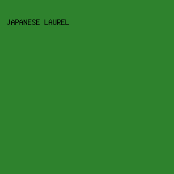 2e822d - Japanese Laurel color image preview