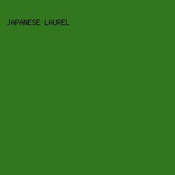 32771e - Japanese Laurel color image preview
