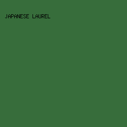 376d3b - Japanese Laurel color image preview