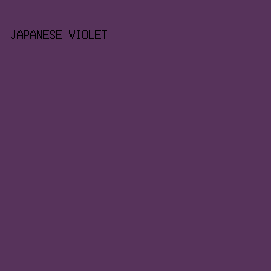 57335b - Japanese Violet color image preview