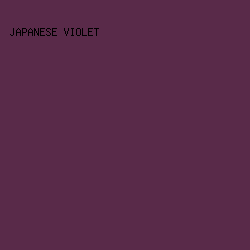 592A49 - Japanese Violet color image preview