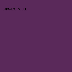 5A295A - Japanese Violet color image preview