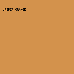 D3924C - Jasper Orange color image preview