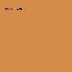D48C4B - Jasper Orange color image preview