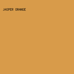 D89B4A - Jasper Orange color image preview
