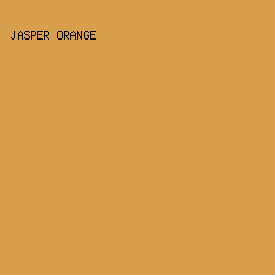 D89F4D - Jasper Orange color image preview