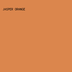 DB864D - Jasper Orange color image preview