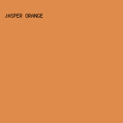DF8B4B - Jasper Orange color image preview
