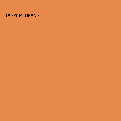 E7894B - Jasper Orange color image preview