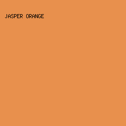 E8904D - Jasper Orange color image preview