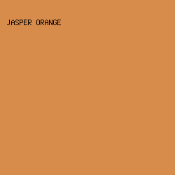 d88c4c - Jasper Orange color image preview