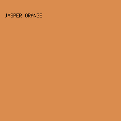 da8c4e - Jasper Orange color image preview