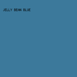 3C799B - Jelly Bean Blue color image preview