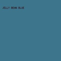 3D758D - Jelly Bean Blue color image preview