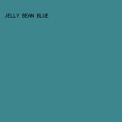 3E868E - Jelly Bean Blue color image preview