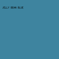 3e849f - Jelly Bean Blue color image preview