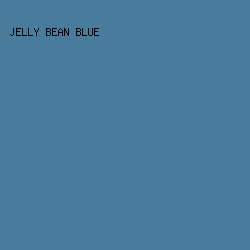 497C9C - Jelly Bean Blue color image preview