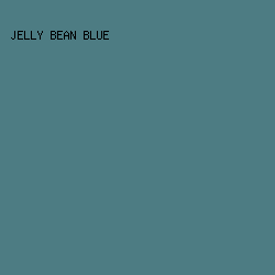 4D7C83 - Jelly Bean Blue color image preview
