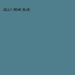 4D7E8A - Jelly Bean Blue color image preview