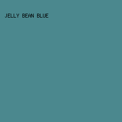4b888e - Jelly Bean Blue color image preview