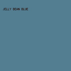 537D91 - Jelly Bean Blue color image preview