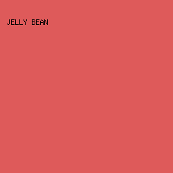 de5a5a - Jelly Bean color image preview
