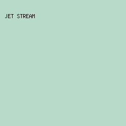 B8DBC9 - Jet Stream color image preview