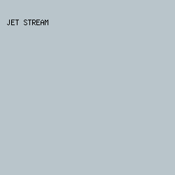 B9C5CB - Jet Stream color image preview