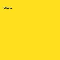 FDDF1B - Jonquil color image preview