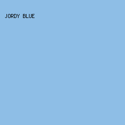 8EBEE6 - Jordy Blue color image preview
