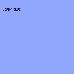 91A7FE - Jordy Blue color image preview