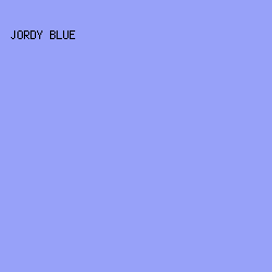 97A1F9 - Jordy Blue color image preview
