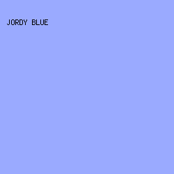9AAAFF - Jordy Blue color image preview