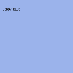 9BB3EB - Jordy Blue color image preview