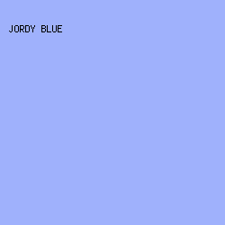 9FB1FC - Jordy Blue color image preview