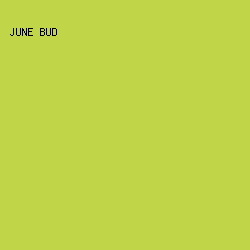 C0D547 - June Bud color image preview