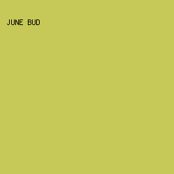 C6C858 - June Bud color image preview