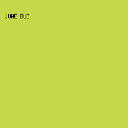 C6D74A - June Bud color image preview