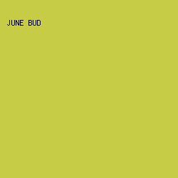 c6cc46 - June Bud color image preview