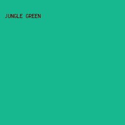 17b88f - Jungle Green color image preview