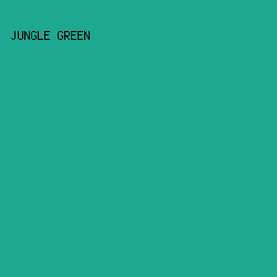 1DA891 - Jungle Green color image preview