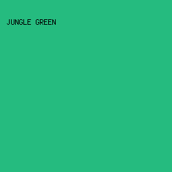 25BB7F - Jungle Green color image preview