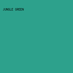 2DA18C - Jungle Green color image preview