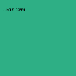 2eaf85 - Jungle Green color image preview